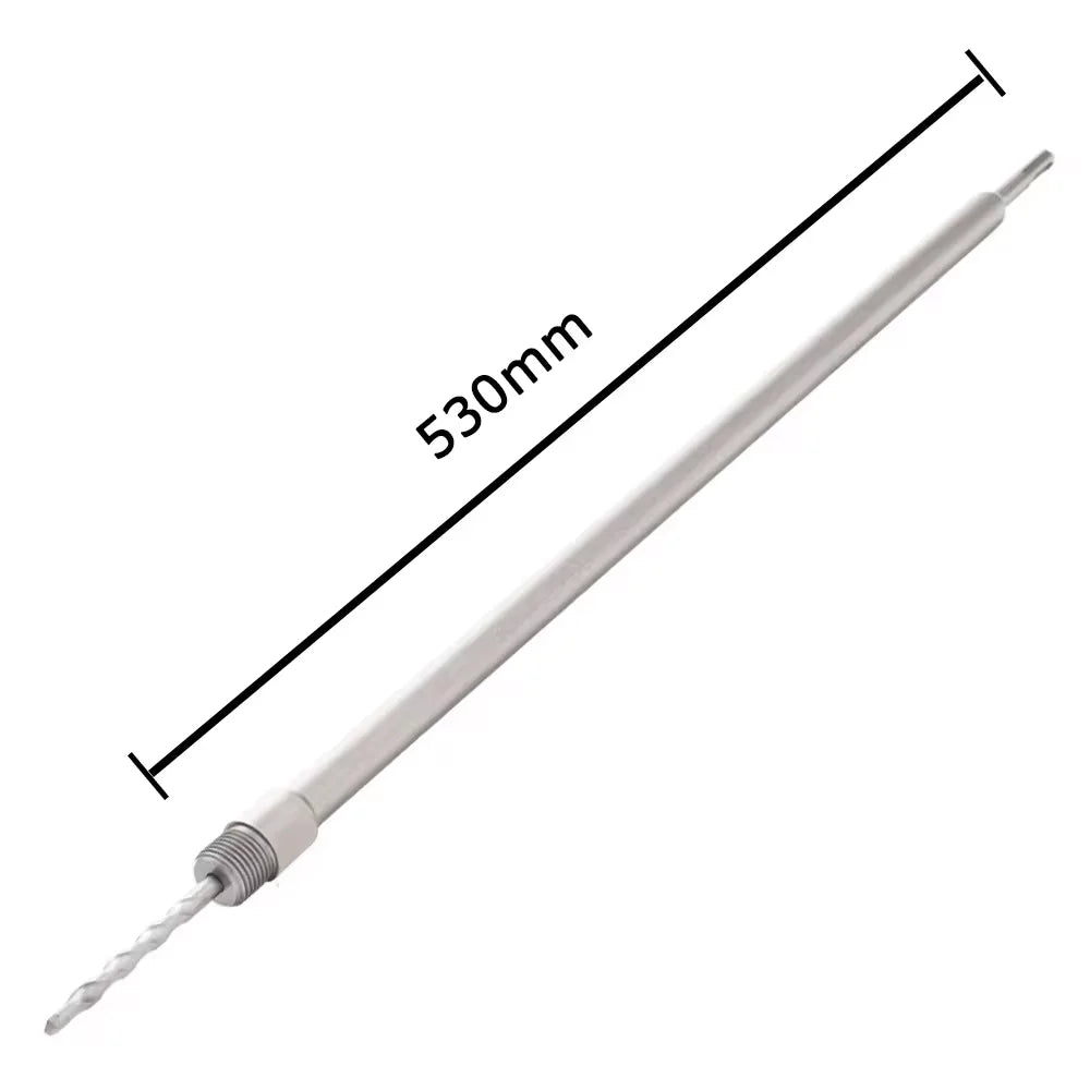 1Pc 30-150Mm Drilling Crown for Concrete Wall Hole Saw SDS plus Hammer Drill Bit Set with round Shaft Cement Stone Cutter Tool