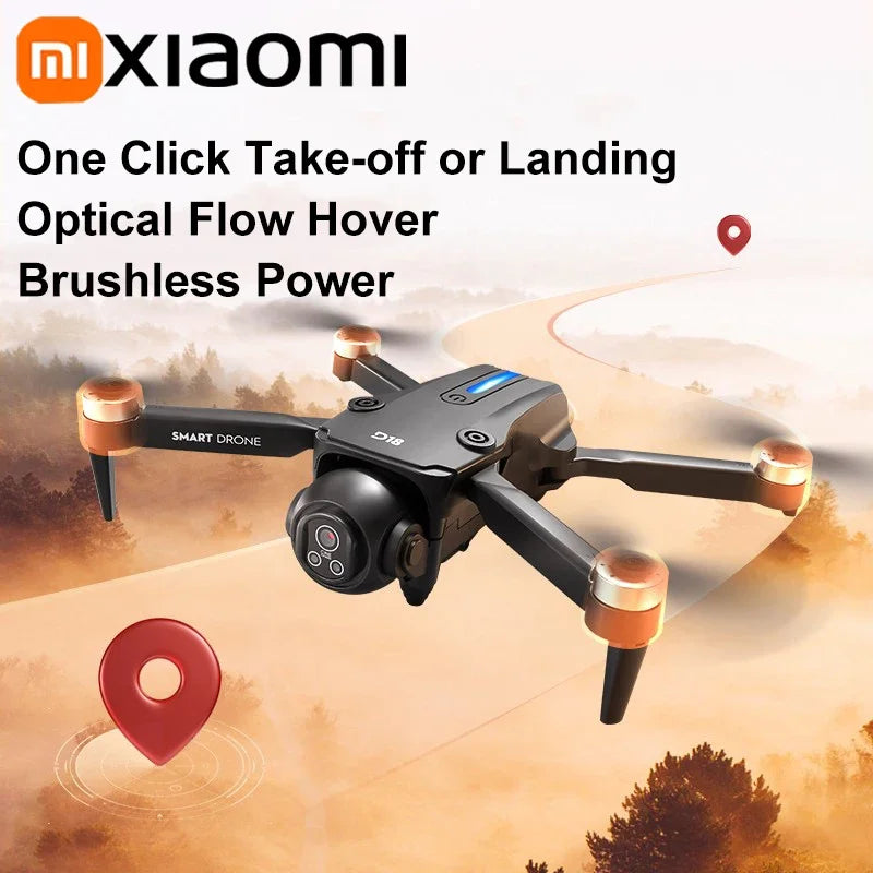 Xiaomi D18 Drone 8K Aerial HD Dual Camera Photography Intelligent Obstacle Avoidance Brushless Power 5G WIFI GPS Return VR Drone
