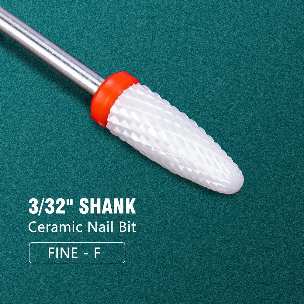 Nail Drill Bit Electric Manicure Drills for Milling Cutter Ceramic Nail Burr Pedicure Accessories