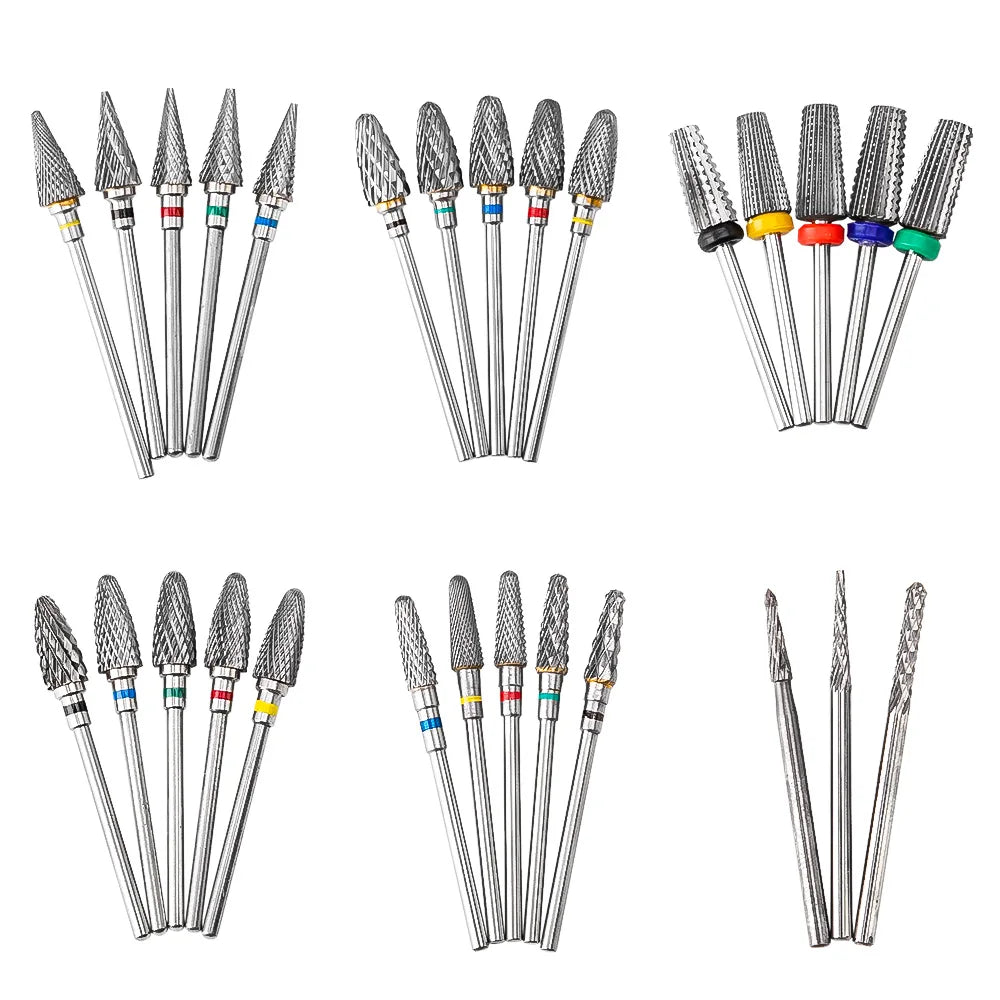 Electric Nail Drill Bits - Professional Ceramic Milling Cutter 2025