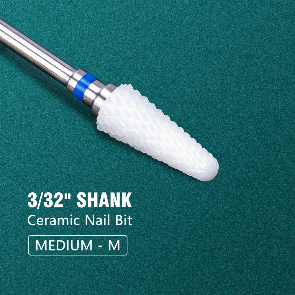 Nail Drill Bit Electric Manicure Drills for Milling Cutter Ceramic Nail Burr Pedicure Accessories