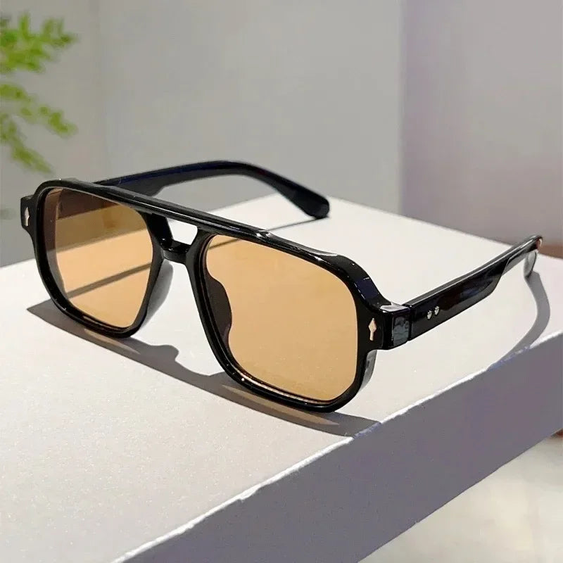 Men's Vintage Sunglasses - Classic UV Protection Shades Eyewear 2025