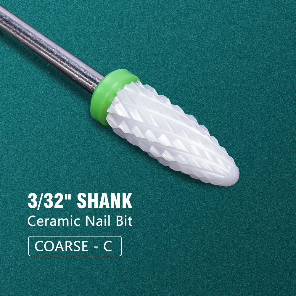 Nail Drill Bit Electric Manicure Drills for Milling Cutter Ceramic Nail Burr Pedicure Accessories