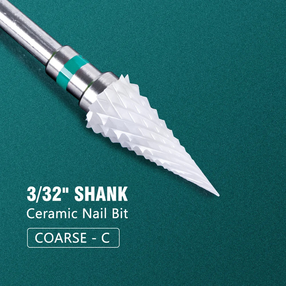Nail Drill Bit Electric Manicure Drills for Milling Cutter Ceramic Nail Burr Pedicure Accessories