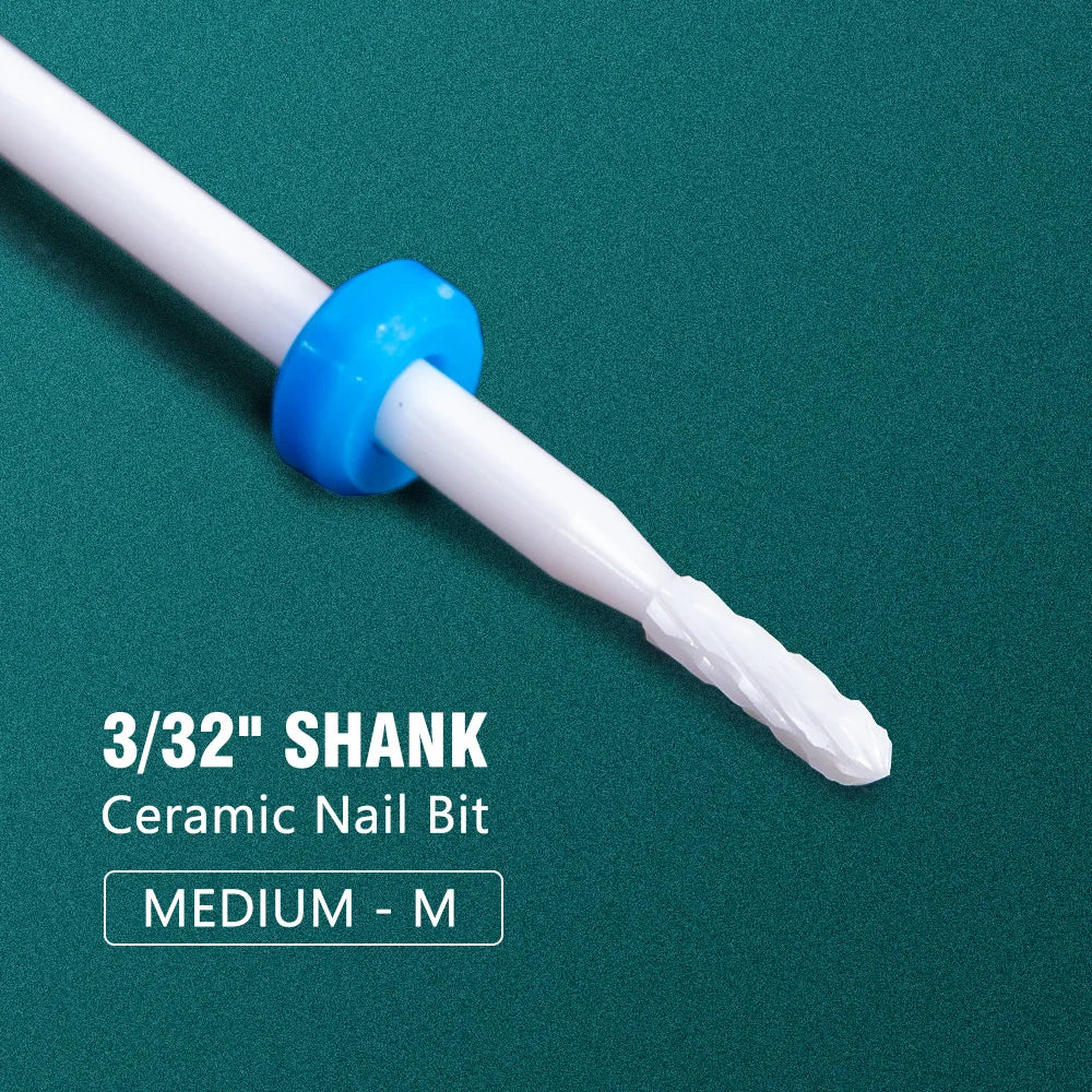 Nail Drill Bit Electric Manicure Drills for Milling Cutter Ceramic Nail Burr Pedicure Accessories