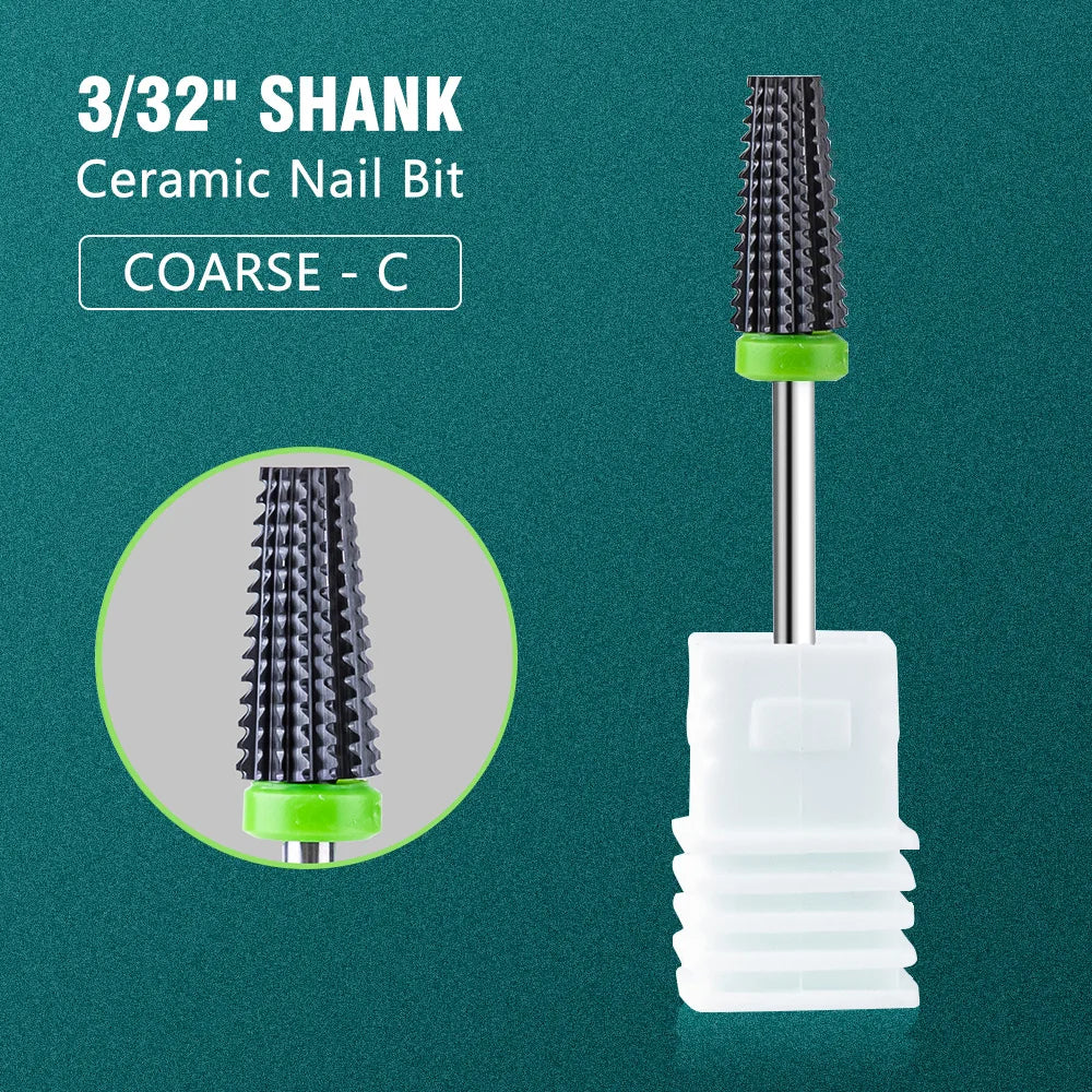 Nail Drill Bit Electric Manicure Drills for Milling Cutter Ceramic Nail Burr Pedicure Accessories