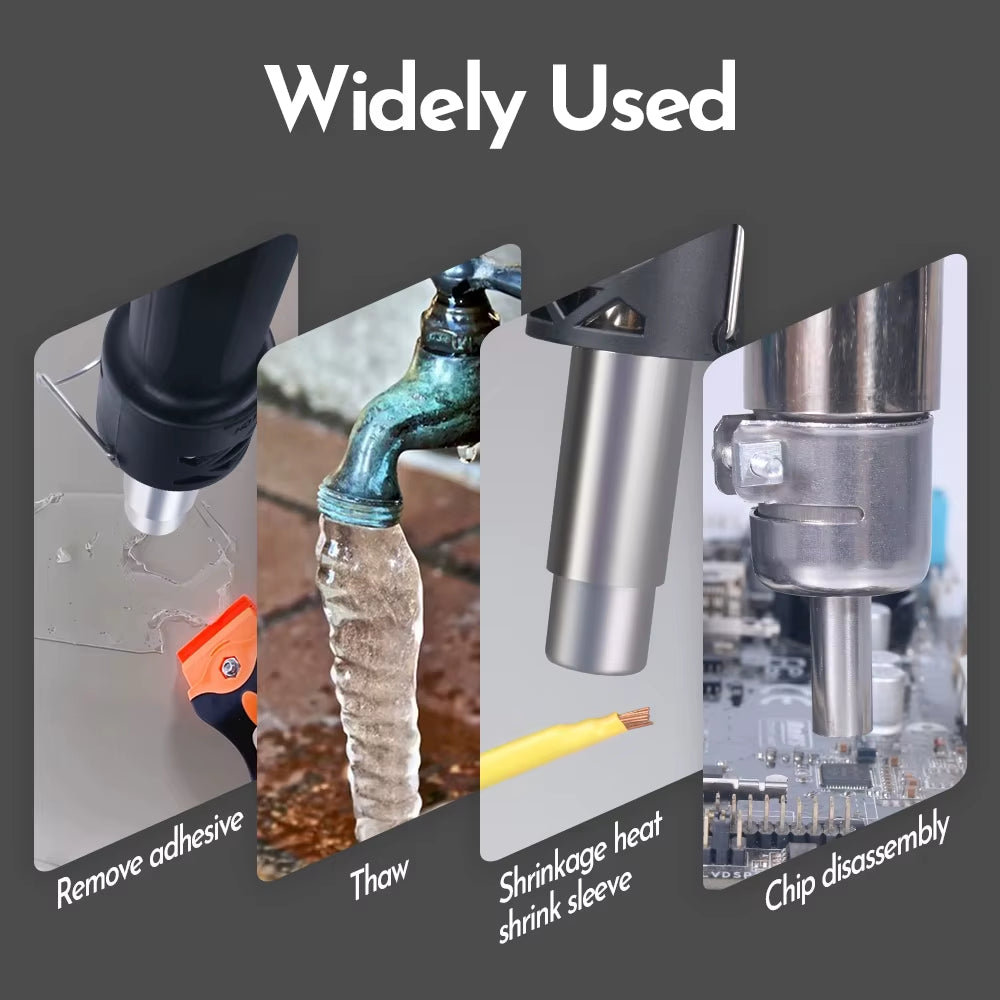 Micro Hot Air Gun C/F Temp Adjusted 8858IV 700W Soldering Rework Welding Station LCD Digital Heat Gun BGA IC Solder Tools