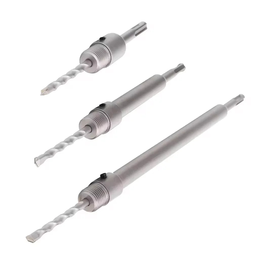 Concrete Wall Hole Saw - 30-150mm SDS Plus Hammer Drill Bit Set