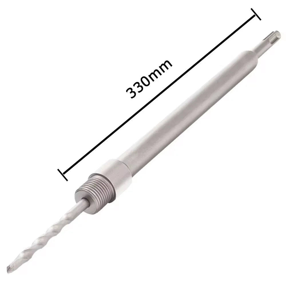 1Pc 30-150Mm Drilling Crown for Concrete Wall Hole Saw SDS plus Hammer Drill Bit Set with round Shaft Cement Stone Cutter Tool