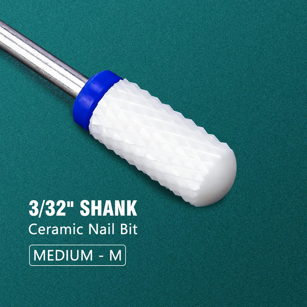Nail Drill Bit Electric Manicure Drills for Milling Cutter Ceramic Nail Burr Pedicure Accessories