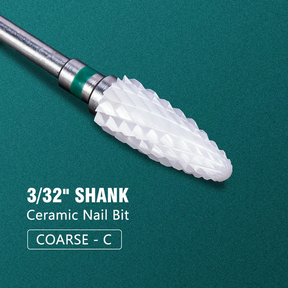 Nail Drill Bit Electric Manicure Drills for Milling Cutter Ceramic Nail Burr Pedicure Accessories