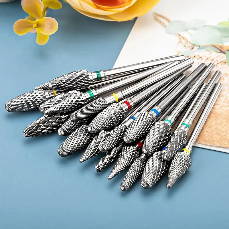 Electric Nail Drill Bits - Professional Ceramic Milling Cutter 2025