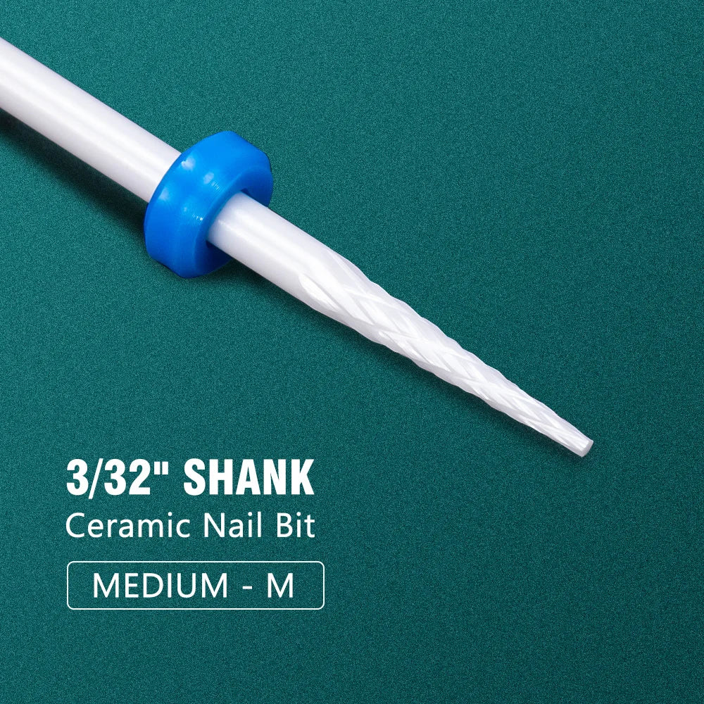 Nail Drill Bit Electric Manicure Drills for Milling Cutter Ceramic Nail Burr Pedicure Accessories