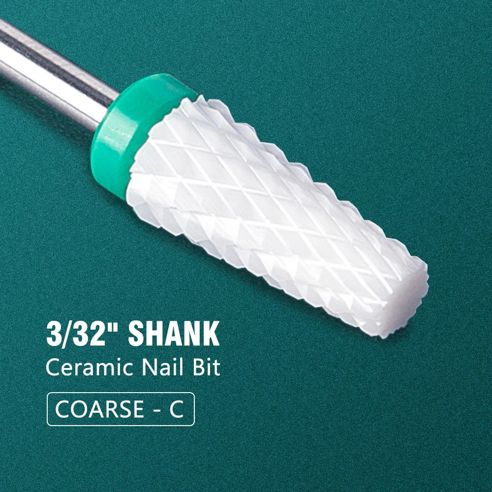 Nail Drill Bit Electric Manicure Drills for Milling Cutter Ceramic Nail Burr Pedicure Accessories