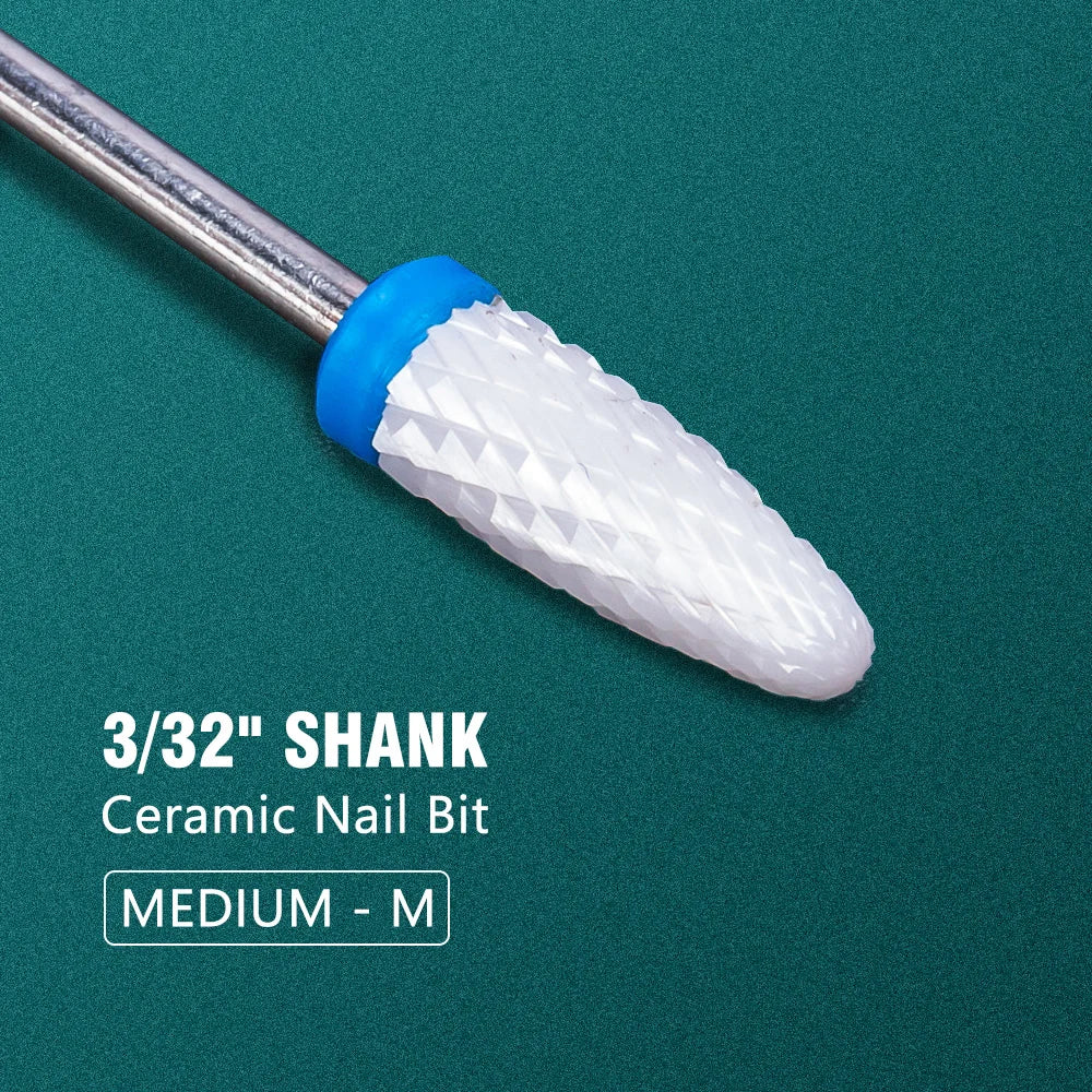 Nail Drill Bit Electric Manicure Drills for Milling Cutter Ceramic Nail Burr Pedicure Accessories