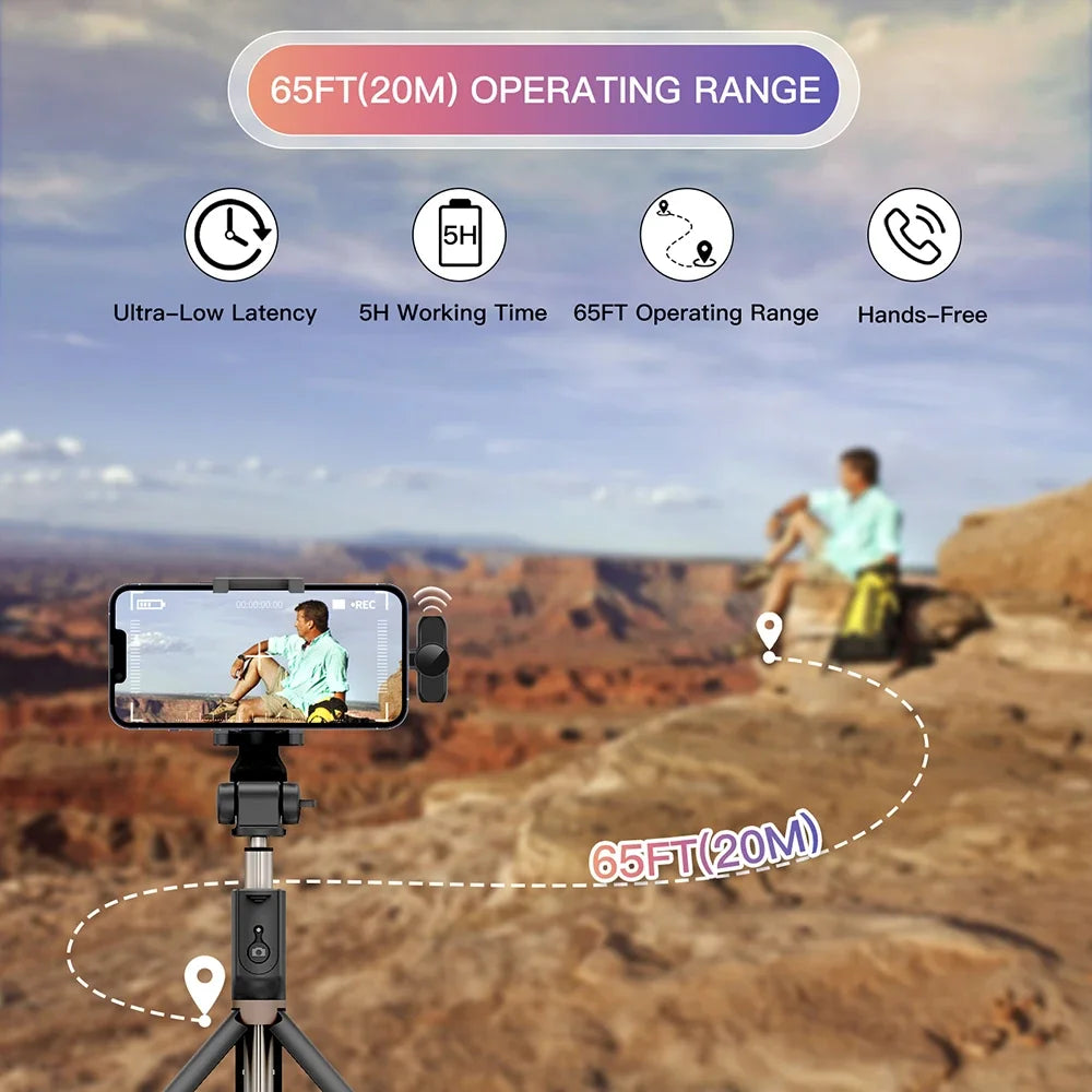 Wireless Lavalier Microphone - Mini Mic for iPhone & Android Live 2025