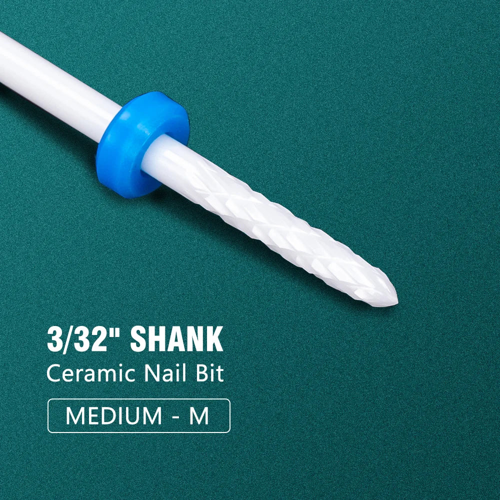 Nail Drill Bit Electric Manicure Drills for Milling Cutter Ceramic Nail Burr Pedicure Accessories