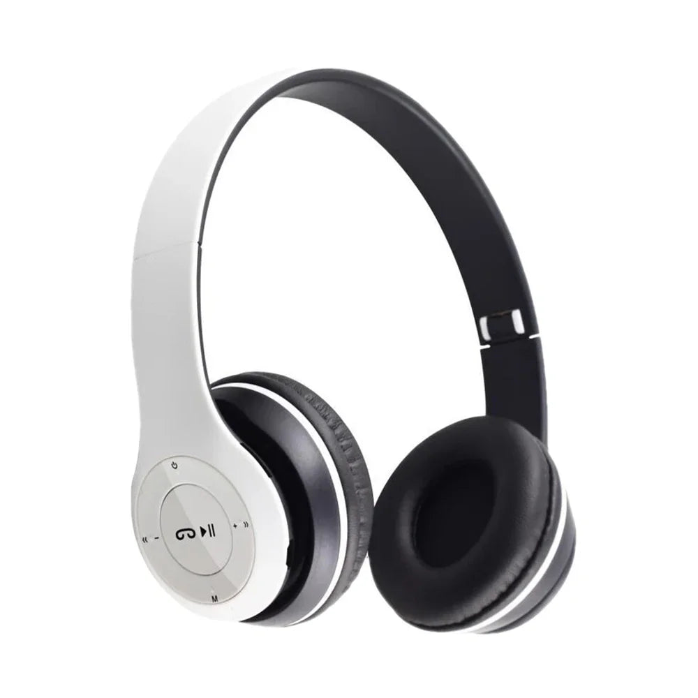 Stereo P47 Headset Bluetooth 5.0 Folding Series Wireless Sports Game Music Headphone Support SD Card with Mic for All Smartphone