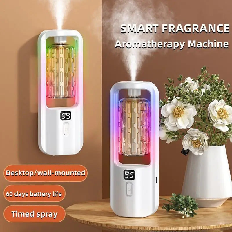 Wall Mounted Aroma Diffuser - 50ml Essential Oil Fragrance Purifier