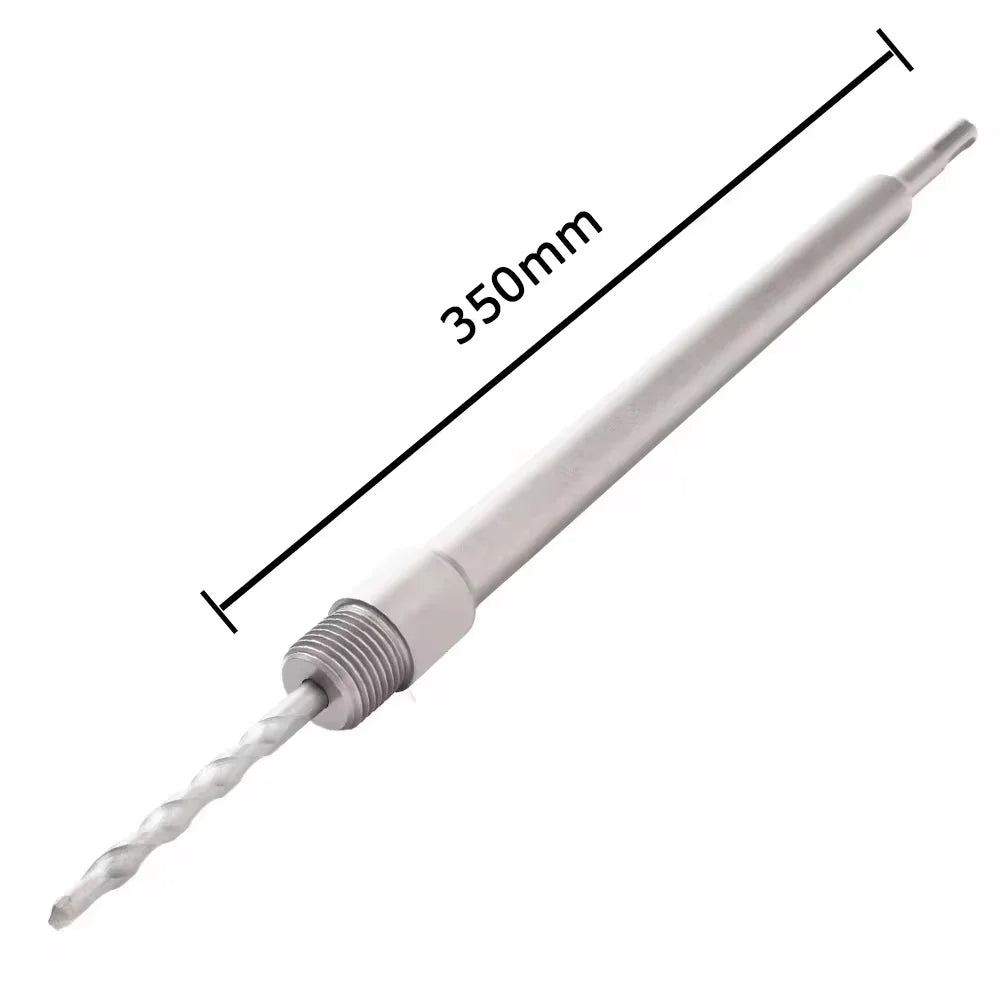 1Pc 30-150Mm Drilling Crown for Concrete Wall Hole Saw SDS plus Hammer Drill Bit Set with round Shaft Cement Stone Cutter Tool