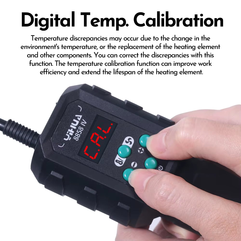 8858IV Micro Hot Air Gun - LCD Digital Soldering Rework Station Online