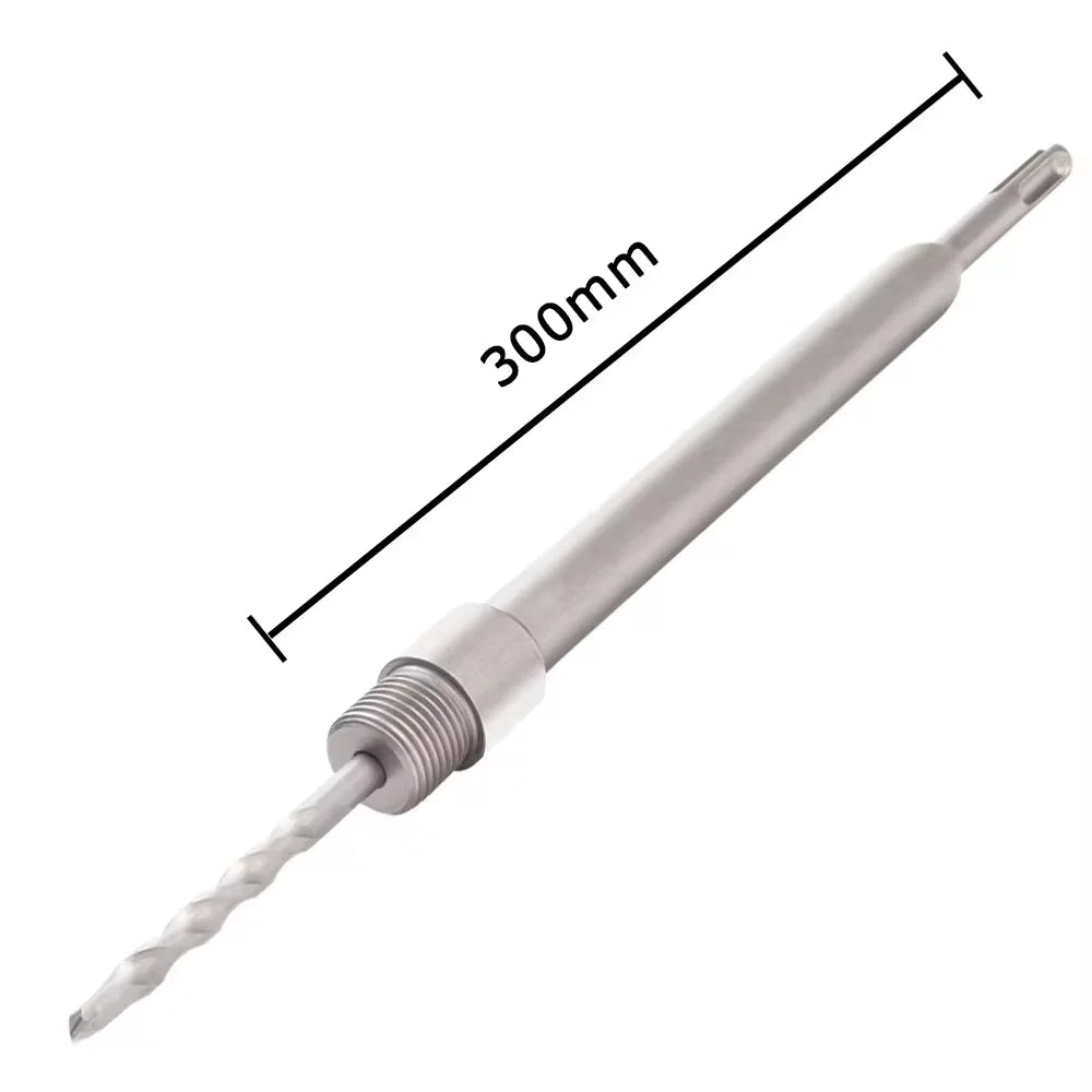1Pc 30-150Mm Drilling Crown for Concrete Wall Hole Saw SDS plus Hammer Drill Bit Set with round Shaft Cement Stone Cutter Tool