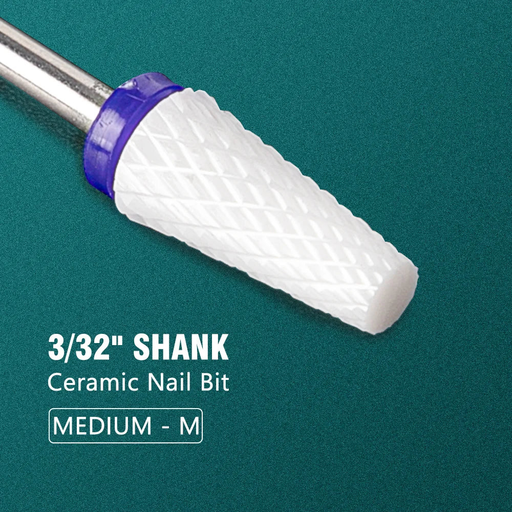 Nail Drill Bit Electric Manicure Drills for Milling Cutter Ceramic Nail Burr Pedicure Accessories