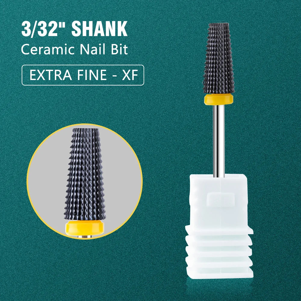 Nail Drill Bit Electric Manicure Drills for Milling Cutter Ceramic Nail Burr Pedicure Accessories