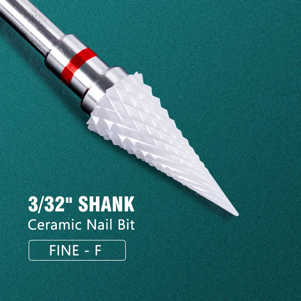 Nail Drill Bit Electric Manicure Drills for Milling Cutter Ceramic Nail Burr Pedicure Accessories