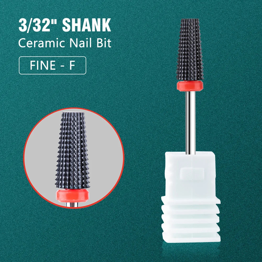 Nail Drill Bit Electric Manicure Drills for Milling Cutter Ceramic Nail Burr Pedicure Accessories