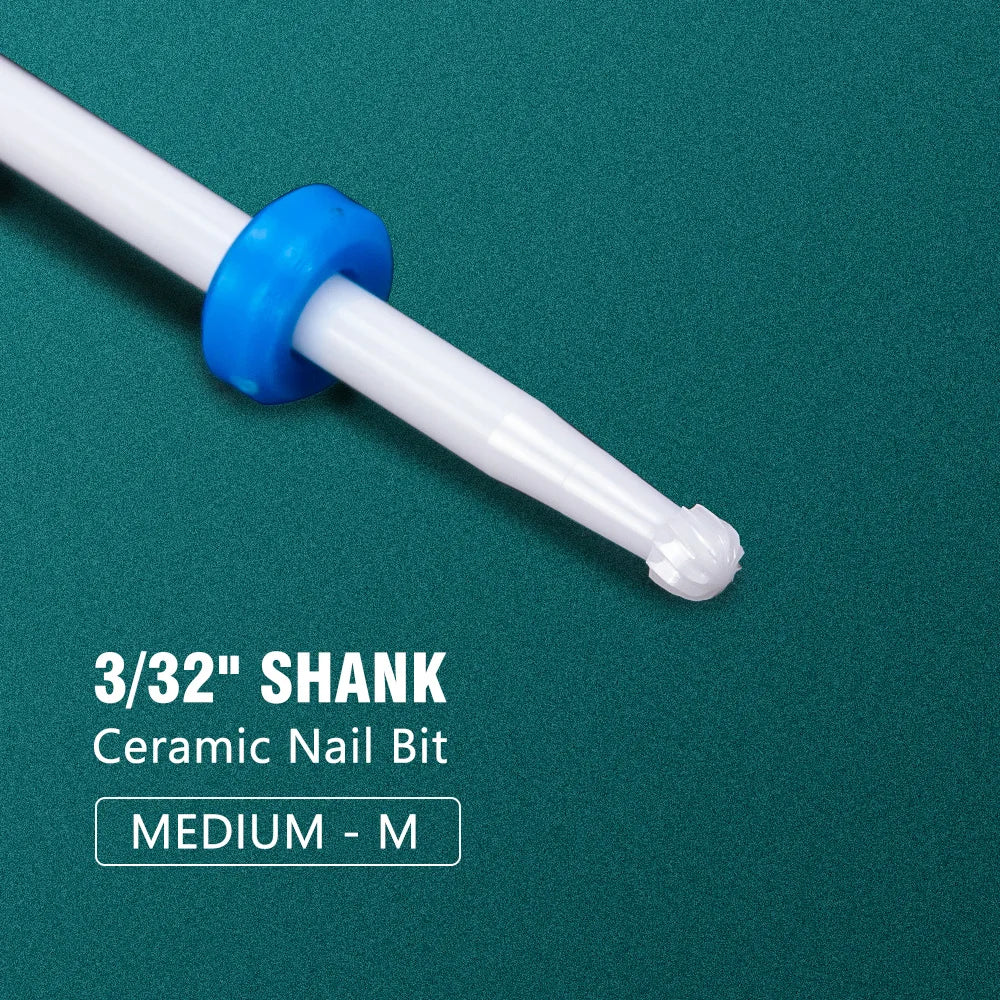 Nail Drill Bit Electric Manicure Drills for Milling Cutter Ceramic Nail Burr Pedicure Accessories